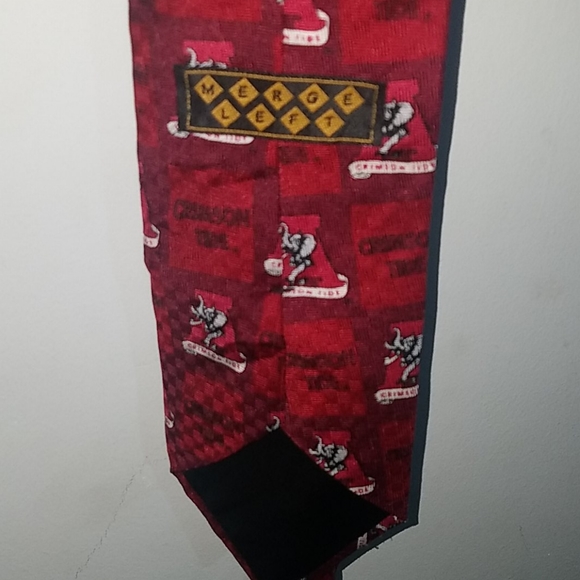 University of Alabama Crimson Tide Mens tie - Picture 3 of 4